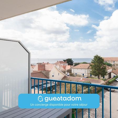 לה ברנרי-אן-רץ L'Amiral -500M Plage Des Carres- Parking מראה חיצוני תמונה